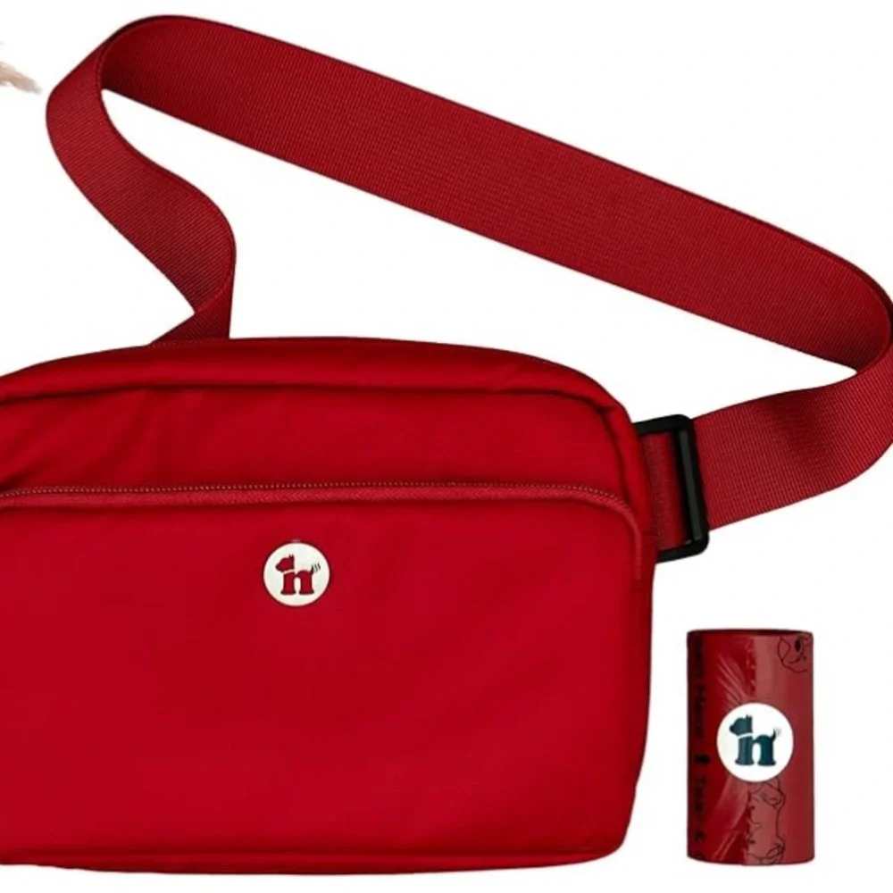 Pup Culture 3-in-1 Crossbody Dog Walking Bag & Treat Pouch